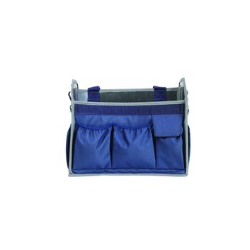 Hy Equestrian Accessories Grooming Bag - Navy/Grey alternative