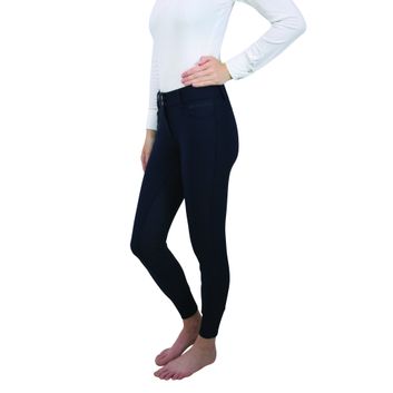Hy Equestrian Arctic Polar Softshell Breeches - Navy