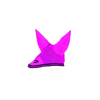 Hy Equestrian Belton Fly Veil - Navy/Pink