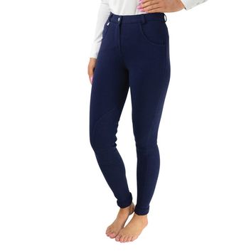 Hy Equestrian Burton Ladies Jodhpurs - Navy