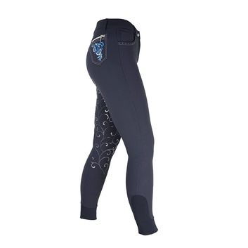Hy Equestrian Chester Ladies Breeches - Navy alternative