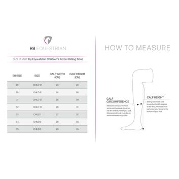 Hy Equestrian Children's Atrani Riding Boot - Black alternative