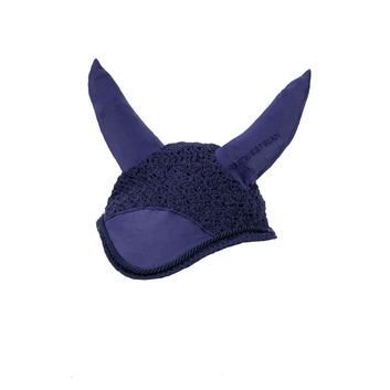 Hy Equestrian Deluxe Fly Veil - Navy