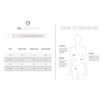 Hy Equestrian Eden Children's Sleeveless Show Shirt - White alternative