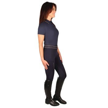 Hy Equestrian Elevate Allure Polo - Navy/Fossil alternative