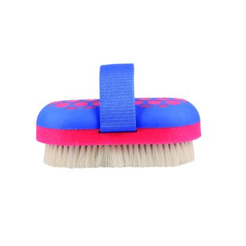 Hy Equestrian Glitter Body Brush Goat Hair alternative