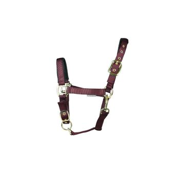 Hy Equestrian Grand Prix Head Collar - Chocolate Brown