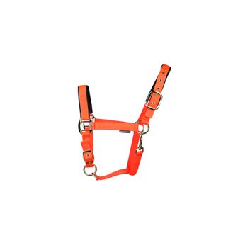 Hy Equestrian Grand Prix Head Collar - Hot Orange