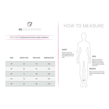 Hy Equestrian Harby Ladies Jodhpurs - Black Check alternative