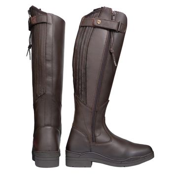 Hy Equestrian Londonderry Winter Country Riding Boots - Dark Brown
