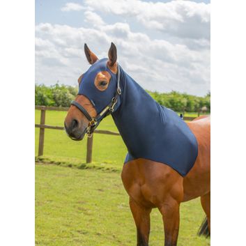 Hy Equestrian Lycra Flex Hood - Navy alternative