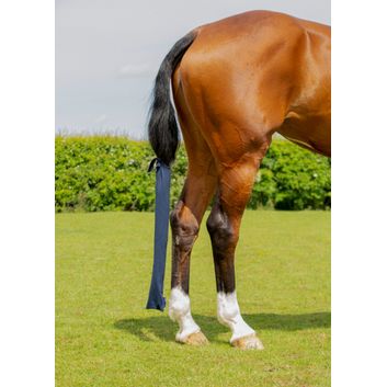 Hy Equestrian Lycra Flex Tail Bag - Navy
