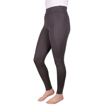 Hy Equestrian Melton Flex Riding Tights - Anthra