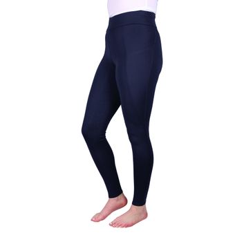 Hy Equestrian Melton Flex Riding Tights - Dark Navy