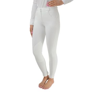 Hy Equestrian Melton Ladies Jodhpurs - White