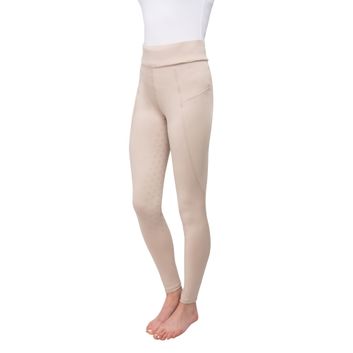 Hy Equestrian Melton Riding Tights - Beige