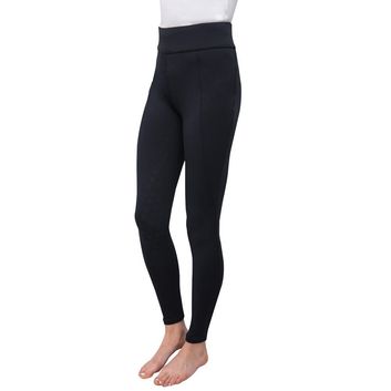 Hy Equestrian Melton Riding Tights - Black