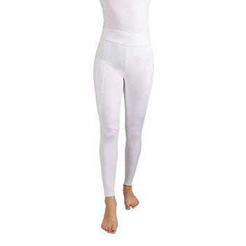 Hy Equestrian Melton Riding Tights - White alternative