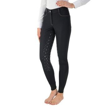 Hy Equestrian Merlewood Ladies Breeches - Black