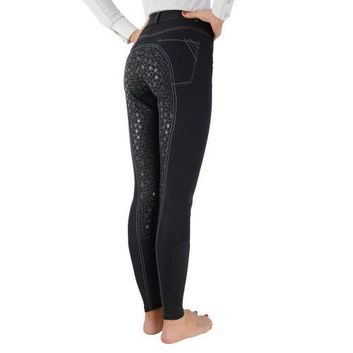 Hy Equestrian Merlewood Ladies Breeches - Black alternative