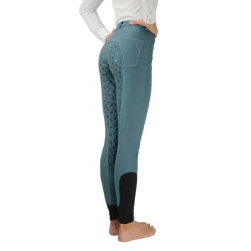 Hy Equestrian Merlewood Ladies Breeches - Marine Green alternative