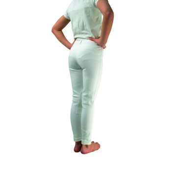 Hy Equestrian Milligan Children's Jodhpurs - White alternative