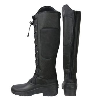 Hy Equestrian Mont Maudit Winter Boots - Black/Grey