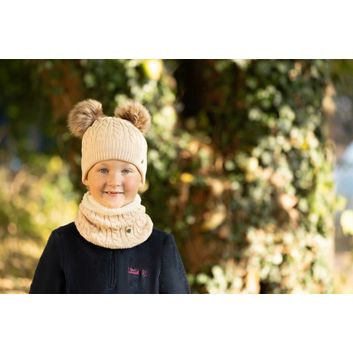Hy Equestrian Morzine Children's Snood - Beige alternative