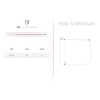 Hy Equestrian Neon Reversible Comfort Pad - Bright Green alternative