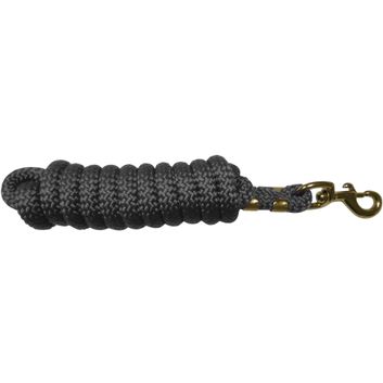 Hy Equestrian Plaited Lead Rope - Black