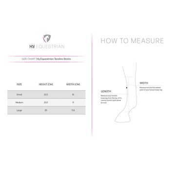 Hy Equestrian Pony Tendon Boots - Pink alternative