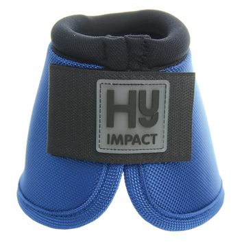 Hy Equestrian Pro Over Reach Boots - Blue