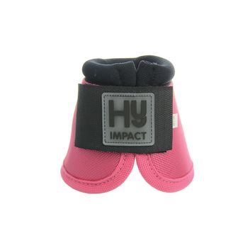 Hy Equestrian Pro Over Reach Boots - Pink alternative