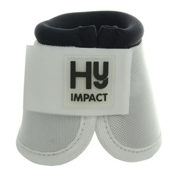Hy Equestrian Pro Over Reach Boots - White
