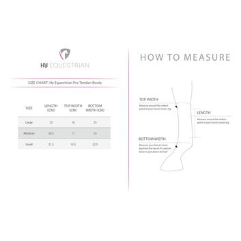 Hy Equestrian Pro Tendon Boots - Black alternative