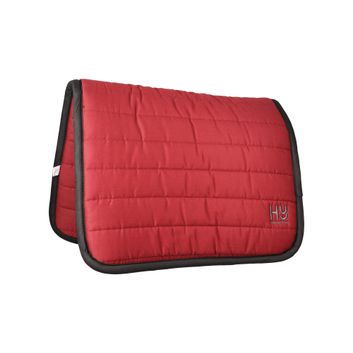 Hy Equestrian Reversible Comfort Pad - Claret/Black