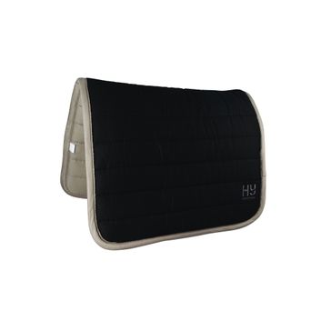 Hy Equestrian Reversible Two Colour Saddle Pad - Black/Grey
