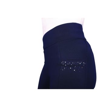 Hy Equestrian Roka Regal Riding Tights Navy alternative