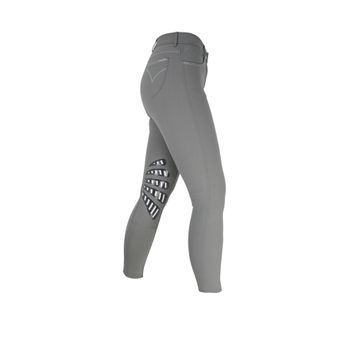 Hy Equestrian Selby Cool Ladies Breeches - Grey
