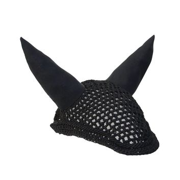 Hy Equestrian Showjump Fly Veil - Black