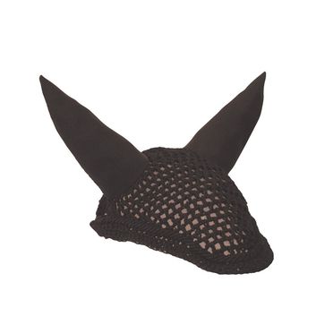Hy Equestrian Showjump Fly Veil - Brown