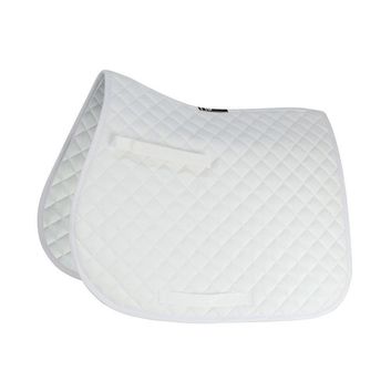 Hy Equestrian Showjump Saddle Cloth - White