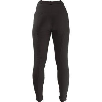 Hy Equestrian Softshell Winter Ladies Breeches - Black alternative