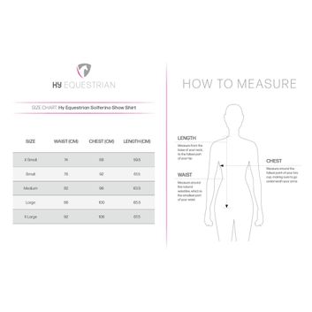Hy Equestrian Solferino Show Shirt - Lilac alternative