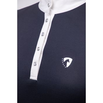 Hy Equestrian Sophia Sleeveless Show Shirt - Rich Navy alternative