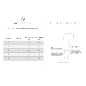 Hy Equestrian Sorrento Field Riding Boots - Black alternative