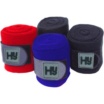 Hy Equestrian Stable Bandage - Red
