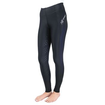 Hy Equestrian Supernova Ladies Riding Skins - Black/Midnight Blue