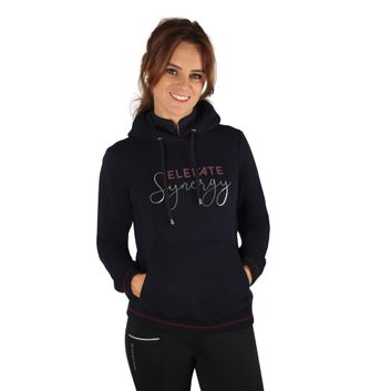 Hy Equestrian Synergy Elevate Hoodie - Navy/Fig