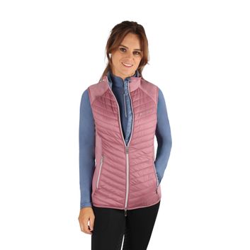 Hy Equestrian Synergy Elevate Sync Lightweight Gilet - Riviera/Grape